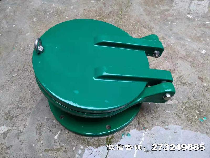 海寧鑄鐵圓形管道拍門