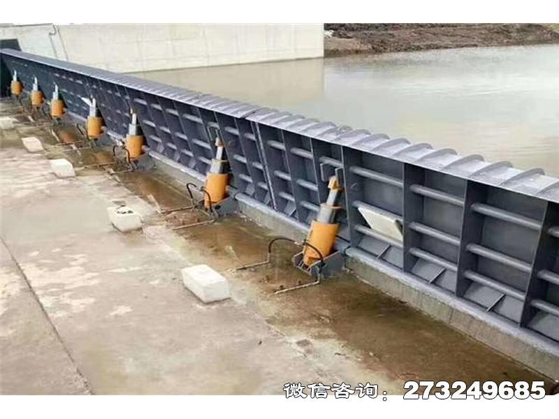 海寧翻板閘門壩