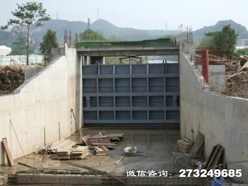 大冶水壩止水閘門