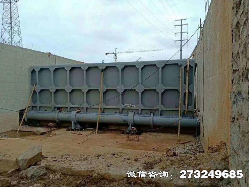 液壓翻板水閘門(mén)